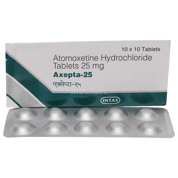axepta 25mg tablet 10's